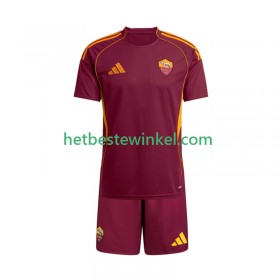 AS Roma Voetbalshirts Kind Thuis 2025-26